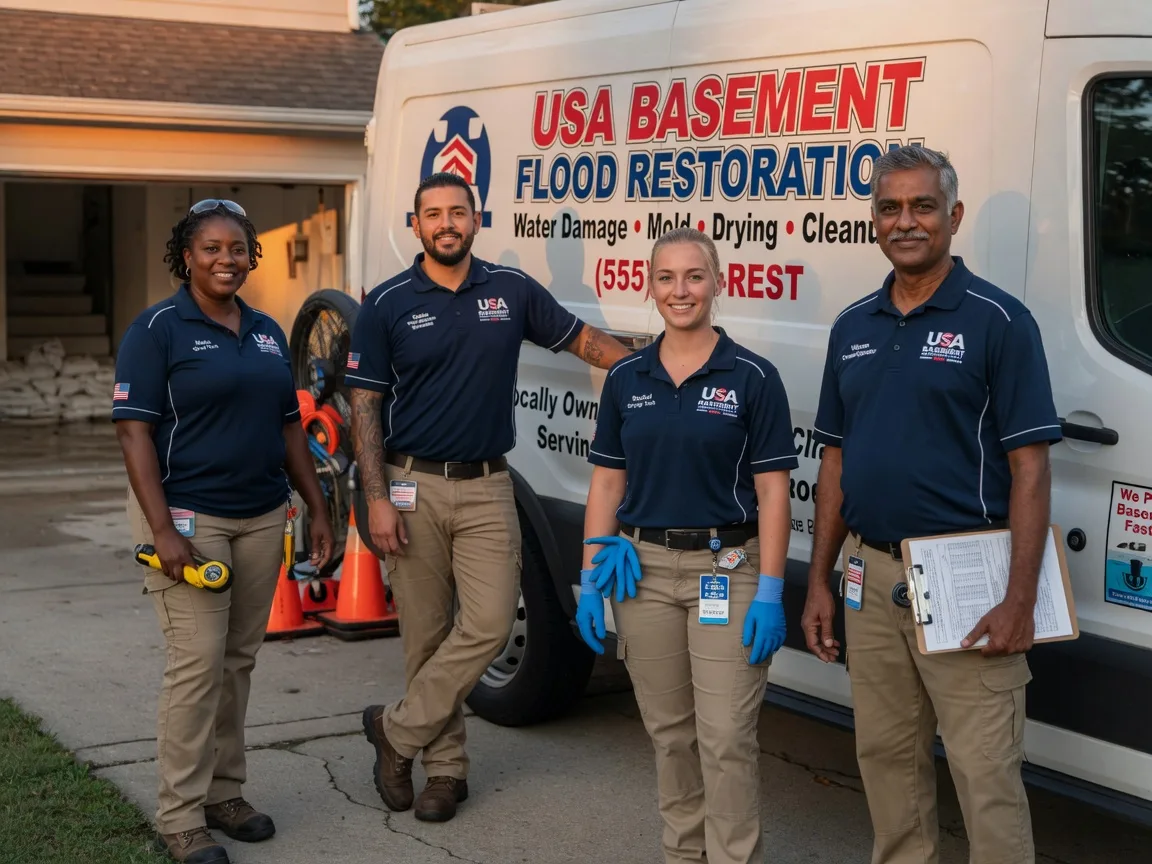 Basement Flood Cleanup company in Tryon, OK